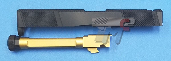 EMG SAI Utility Slide Set for Tokyo Marui Glock 17 Gas Blow Back - Click Image to Close
